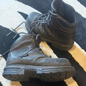 Wolverine women’s composite toe work boots 7W